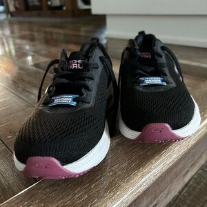 Skechers All-Black Athletic Shoes